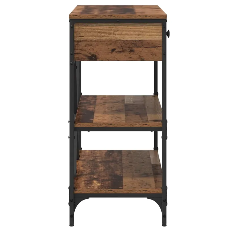 Konsolinis stalas su stalčių Ruda 100 x 34,5 x 75 cm Medis