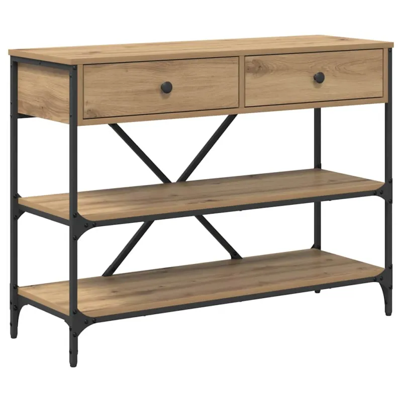 Konsolinis stalas su stalčių Ruda 100 x 34,5 x 75 cm Medis