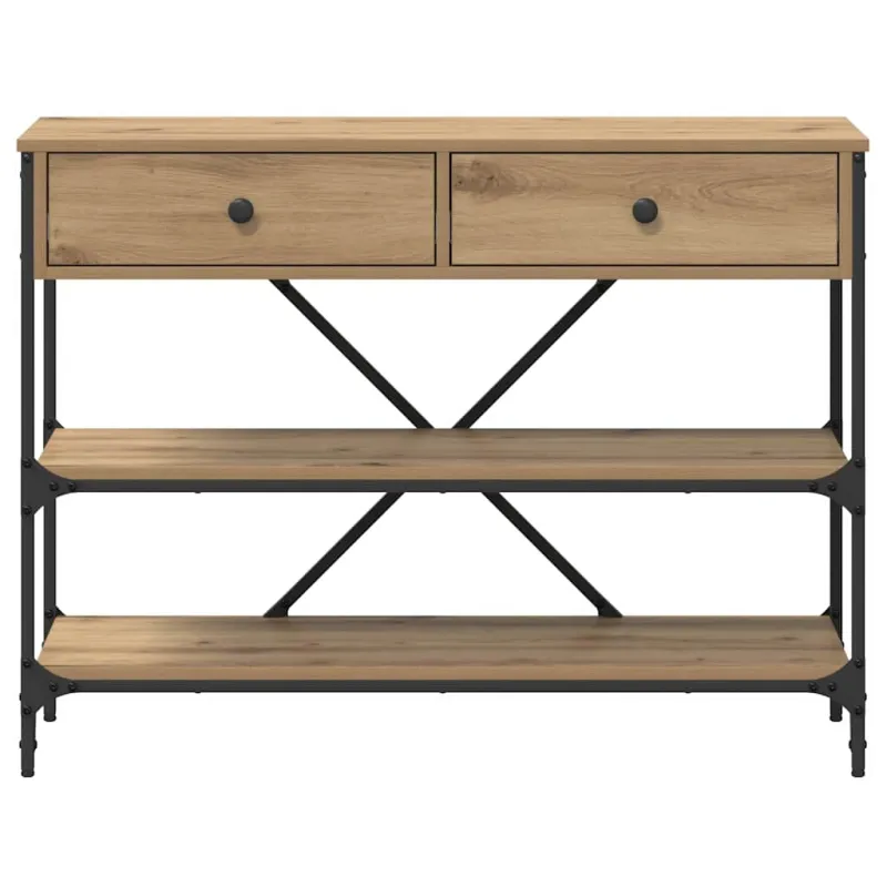 Konsolinis stalas su stalčių Ruda 100 x 34,5 x 75 cm Medis