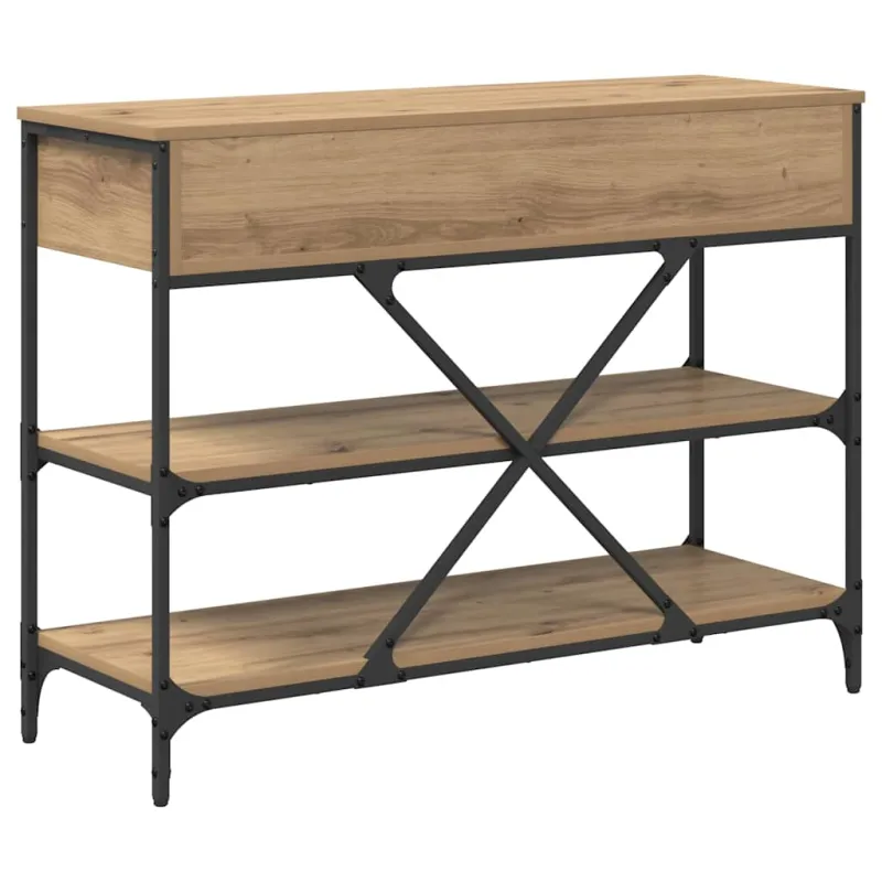 Konsolinis stalas su stalčių Ruda 100 x 34,5 x 75 cm Medis