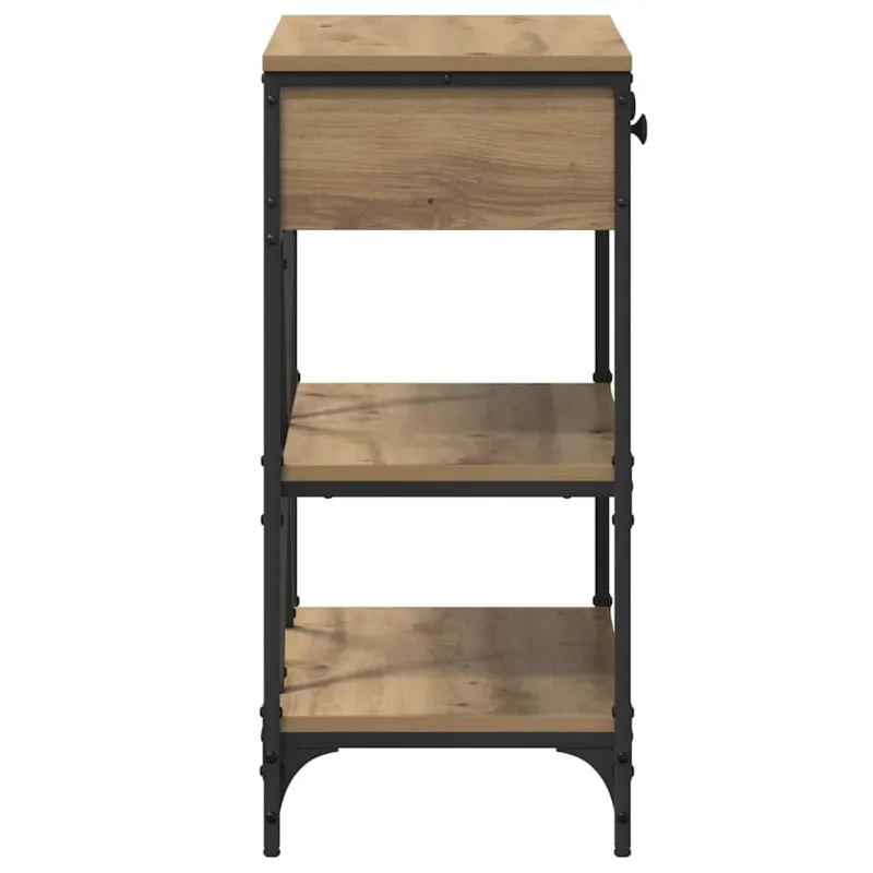 Konsolinis stalas su stalčių Ruda 75 x 34,5 x 75 cm Medis