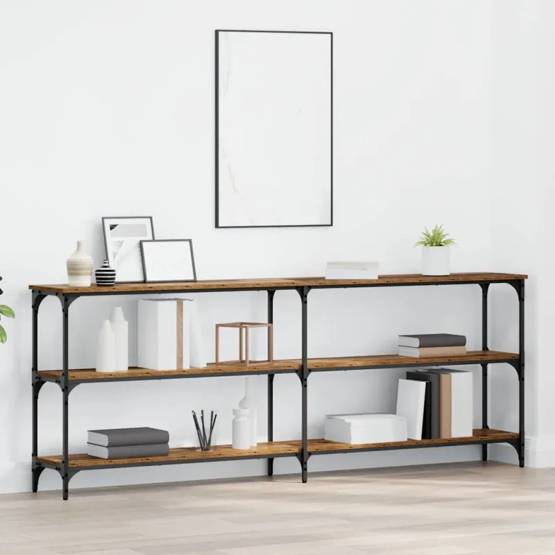 Konsolinis stalas Senovinis medis 200 x 29 x 75 cm