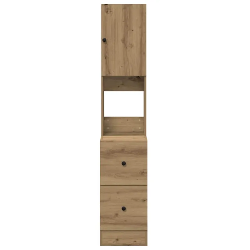 Virtuvės bufetai su stalčių Amatininkų ąžuolas 32 x 50 x 180 cm