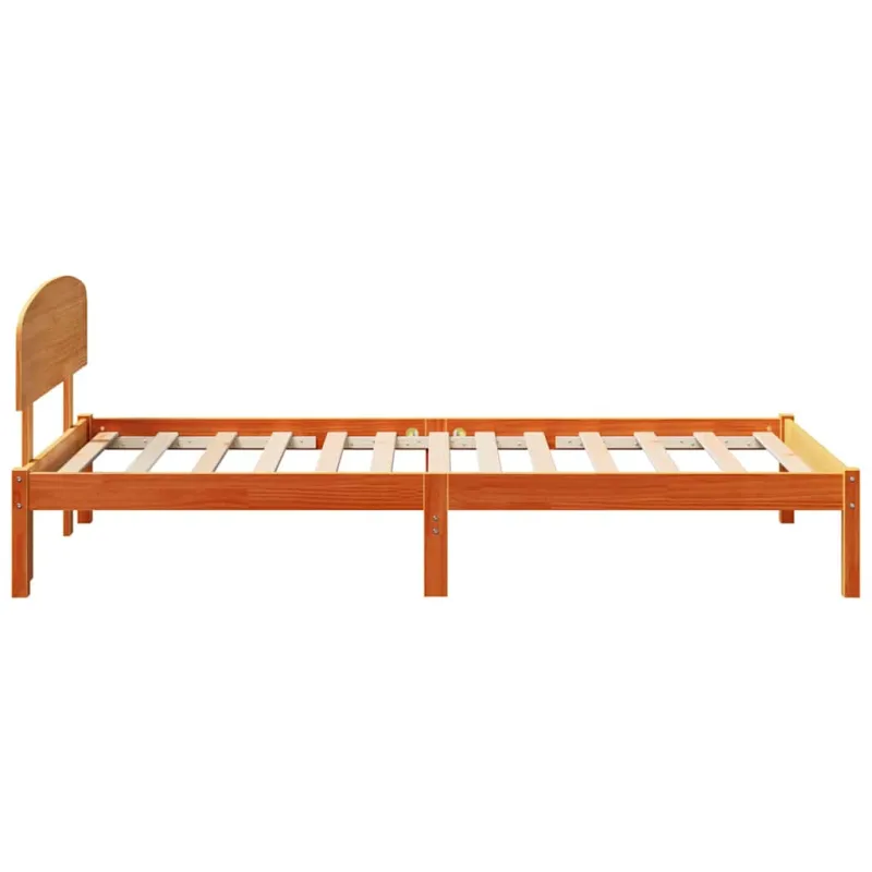 Lovos rėmas Vaško ruda 100 x 200 cm Kietos pušies mediena
