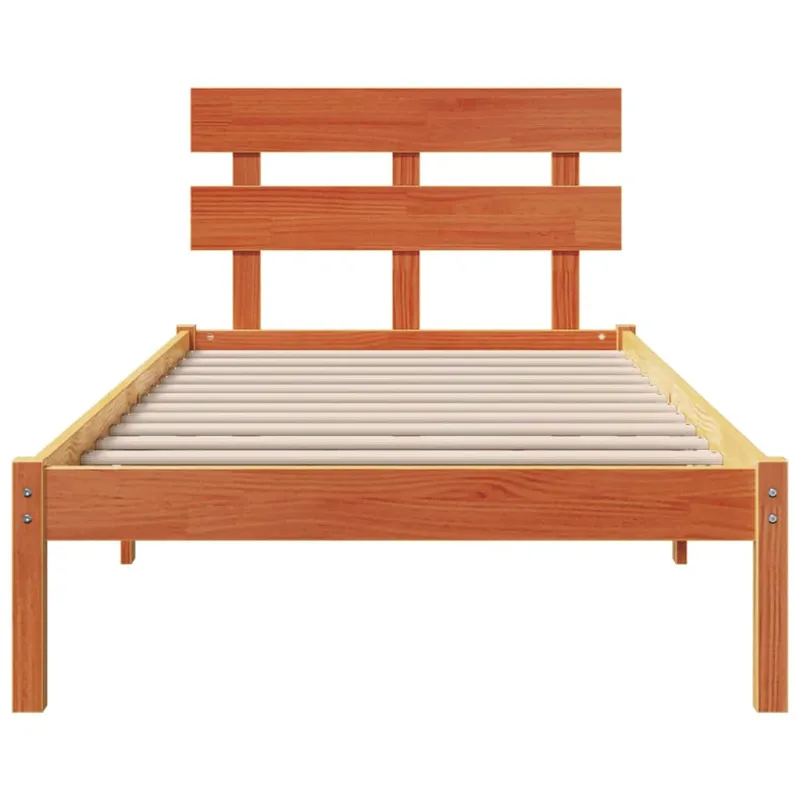 Lovos rėmas Ruda 80 x 200 cm Pušies medienos masyvas
