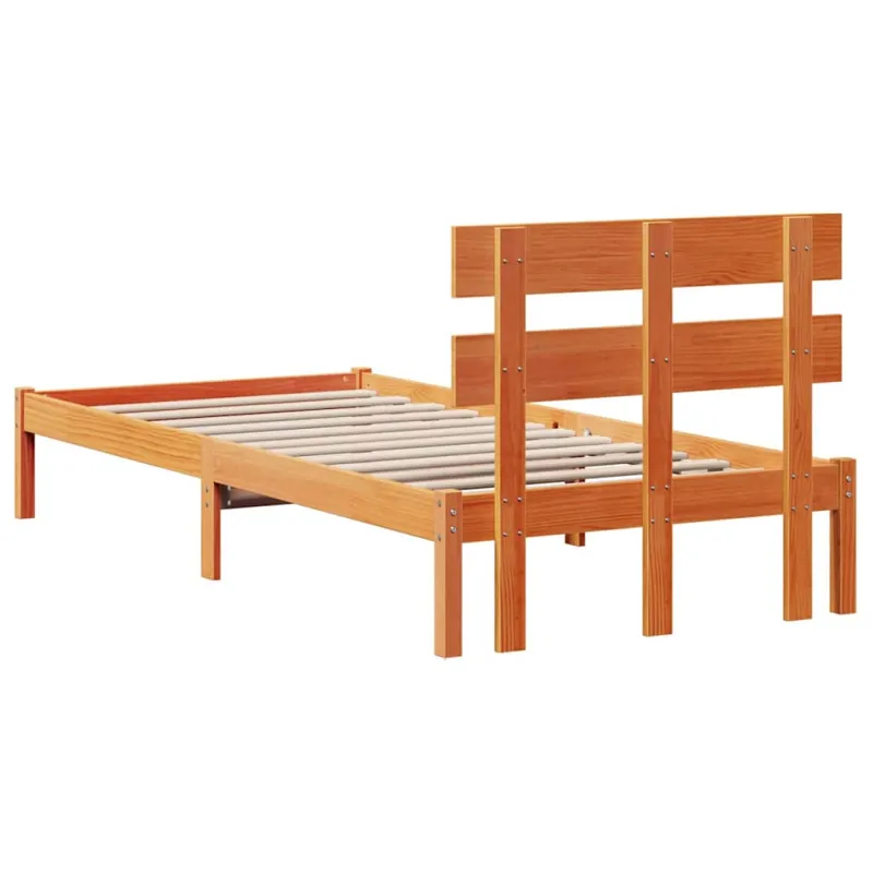Lovos rėmas Ruda 80 x 200 cm Pušies medienos masyvas