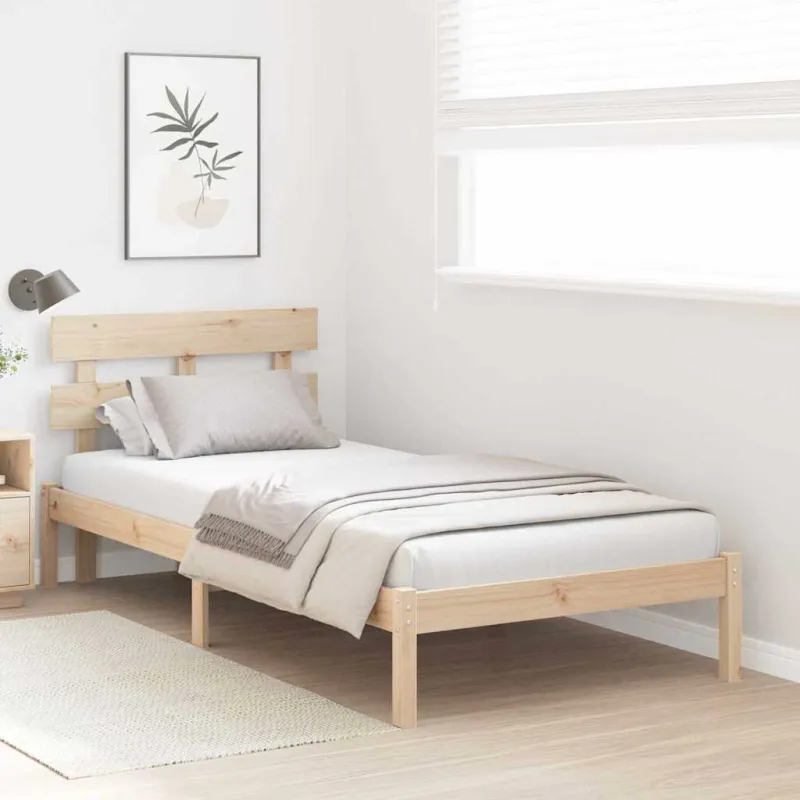 Lovos rėmas Ruda 100 x 200 cm Pušies medienos masyvas