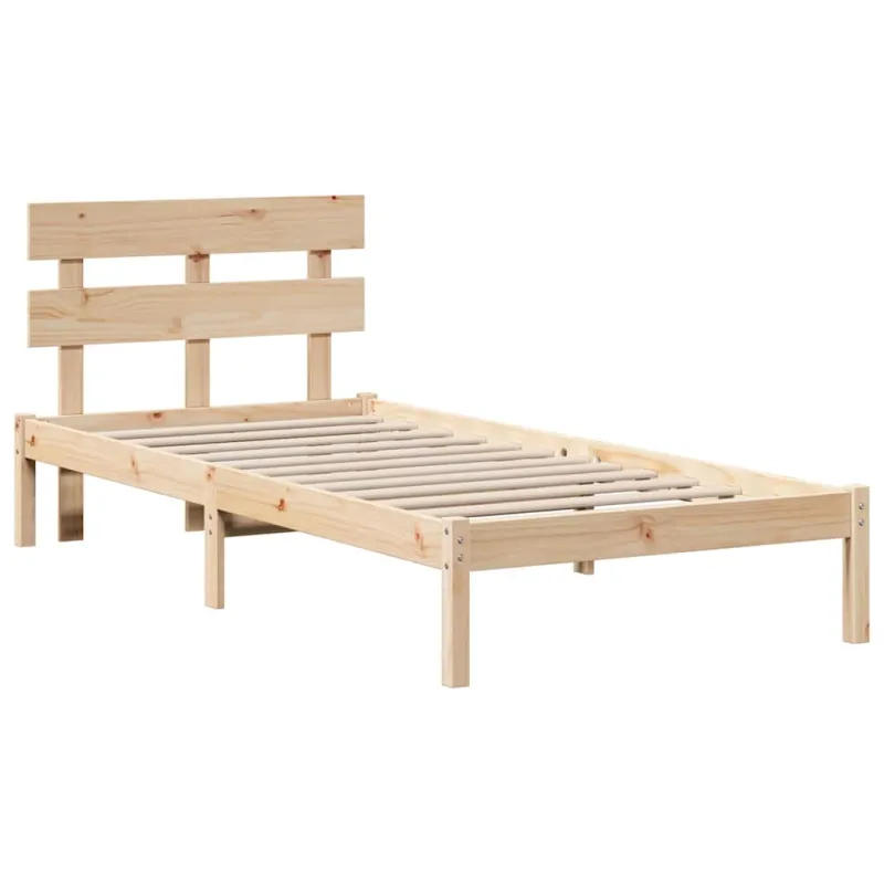 Lovos rėmas Ruda 100 x 200 cm Pušies medienos masyvas