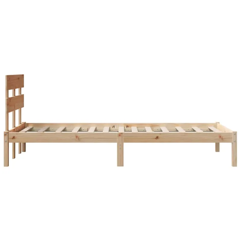 Lovos rėmas Ruda 100 x 200 cm Pušies medienos masyvas