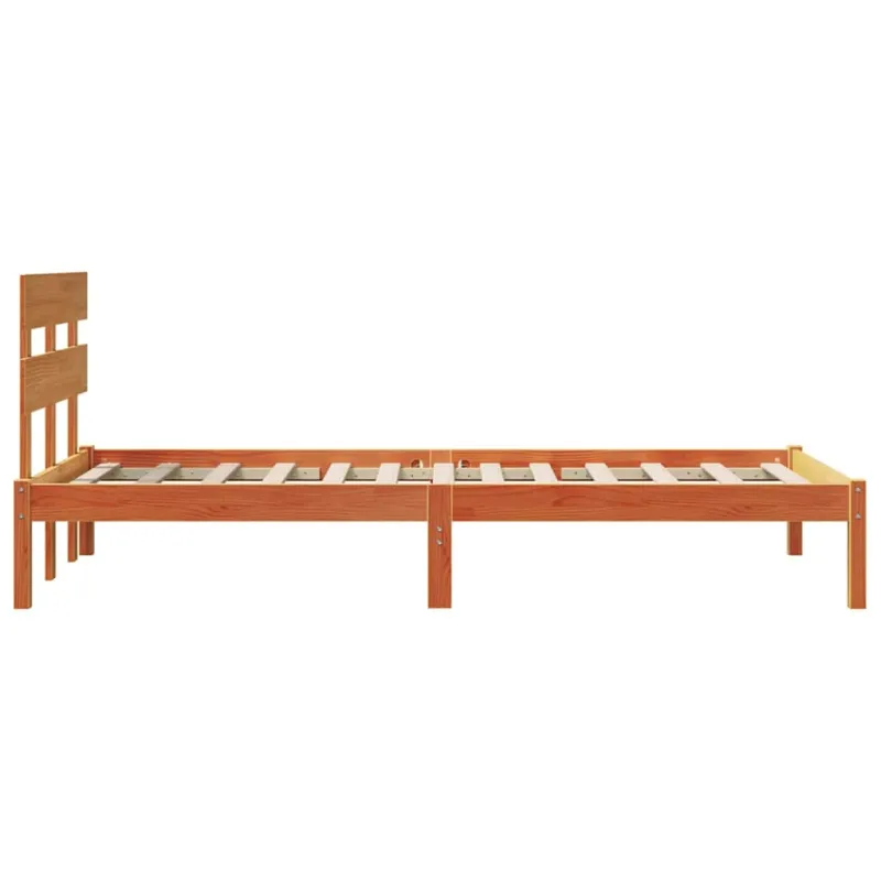 Lovos rėmas Ruda 100 x 200 cm Pušies medienos masyvas