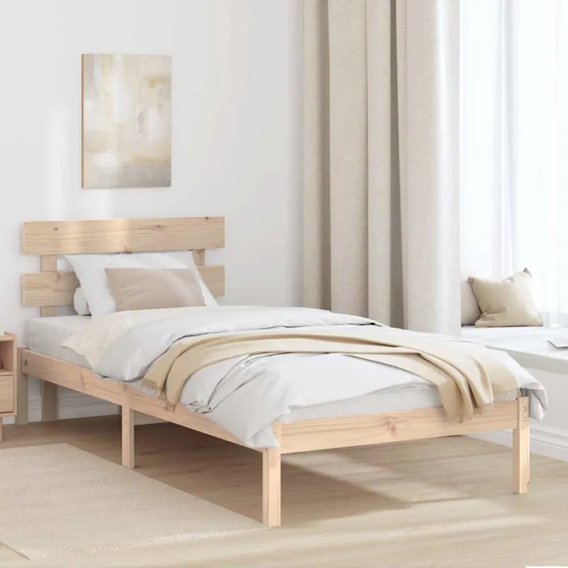 Lovos rėmas Ruda 75 x 190 cm Pušies medienos masyvas