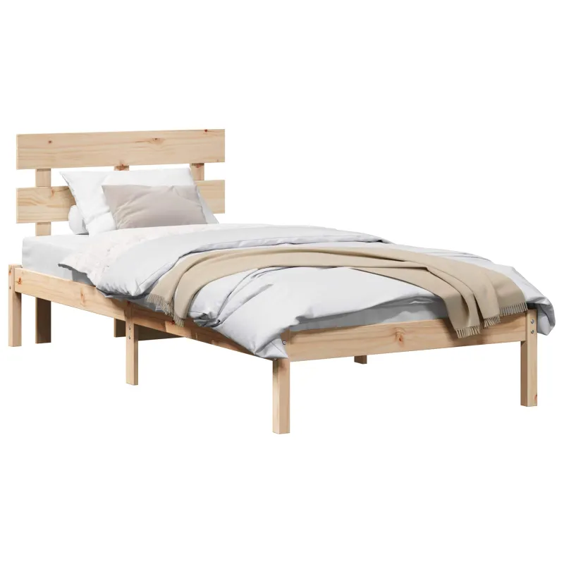Lovos rėmas Ruda 75 x 190 cm Pušies medienos masyvas