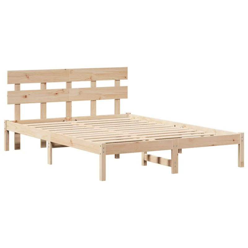 Lovos rėmas Ruda 160 x 200 cm Pušies medienos masyvas