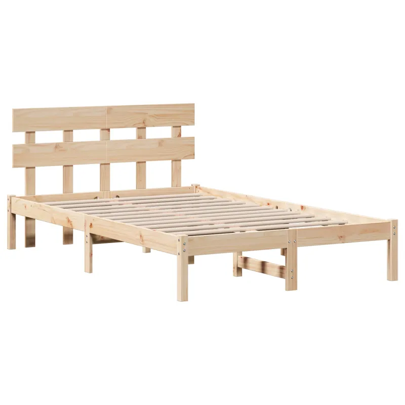 Lovos rėmas Ruda 120 x 190 cm Pušies medienos masyvas