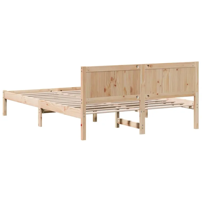 Lovos rėmas Ruda 160 x 200 cm Pušies medienos masyvas