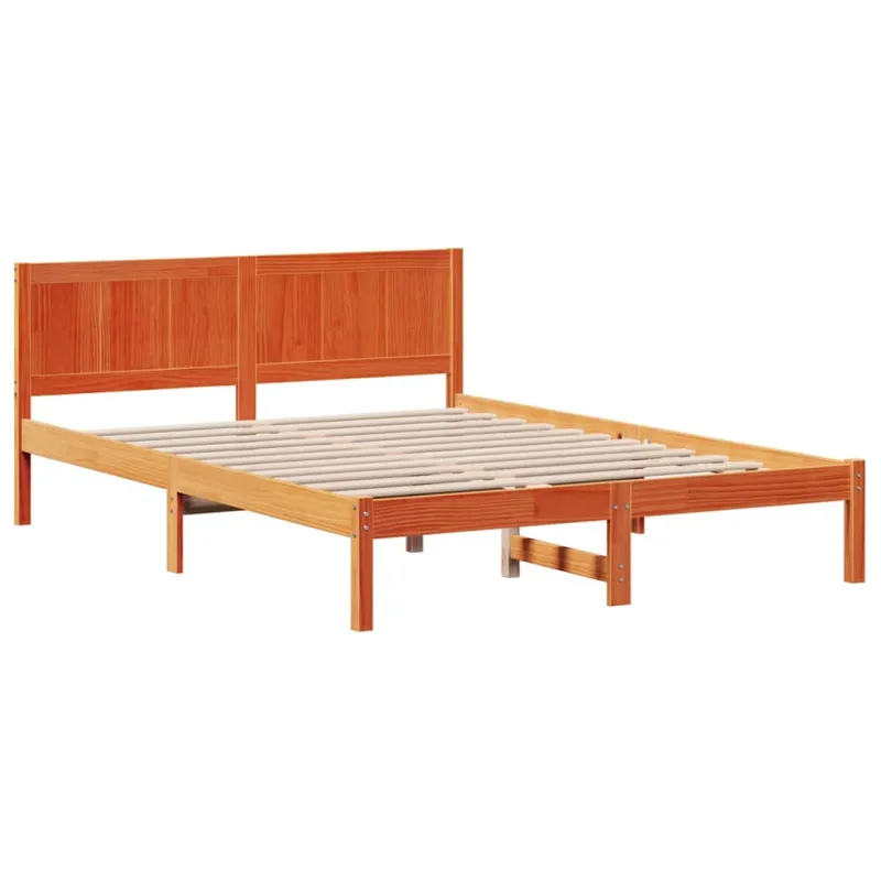 Lovos rėmas Ruda 160 x 200 cm Pušies medienos masyvas