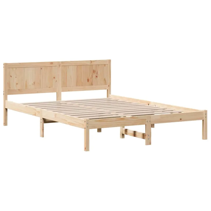 Lovos rėmas Ruda 150 x 200 cm Pušies medienos masyvas