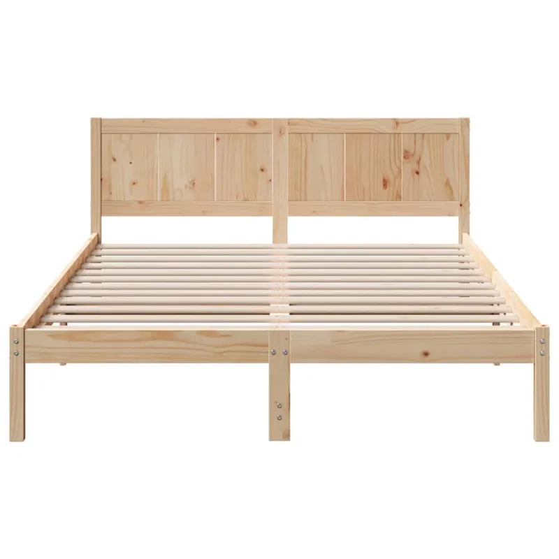Lovos rėmas Ruda 150 x 200 cm Pušies medienos masyvas