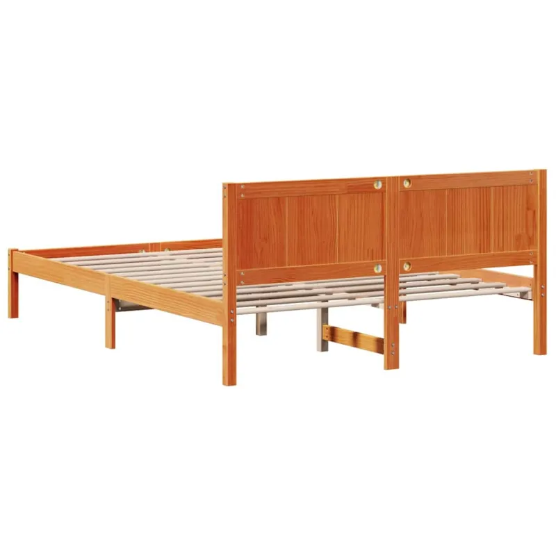 Lovos rėmas Ruda 150 x 200 cm Pušies medienos masyvas