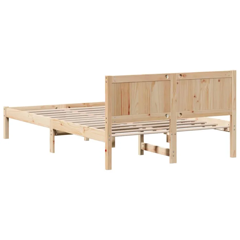 Lovos rėmas Ruda 120 x 200 cm Pušies medienos masyvas