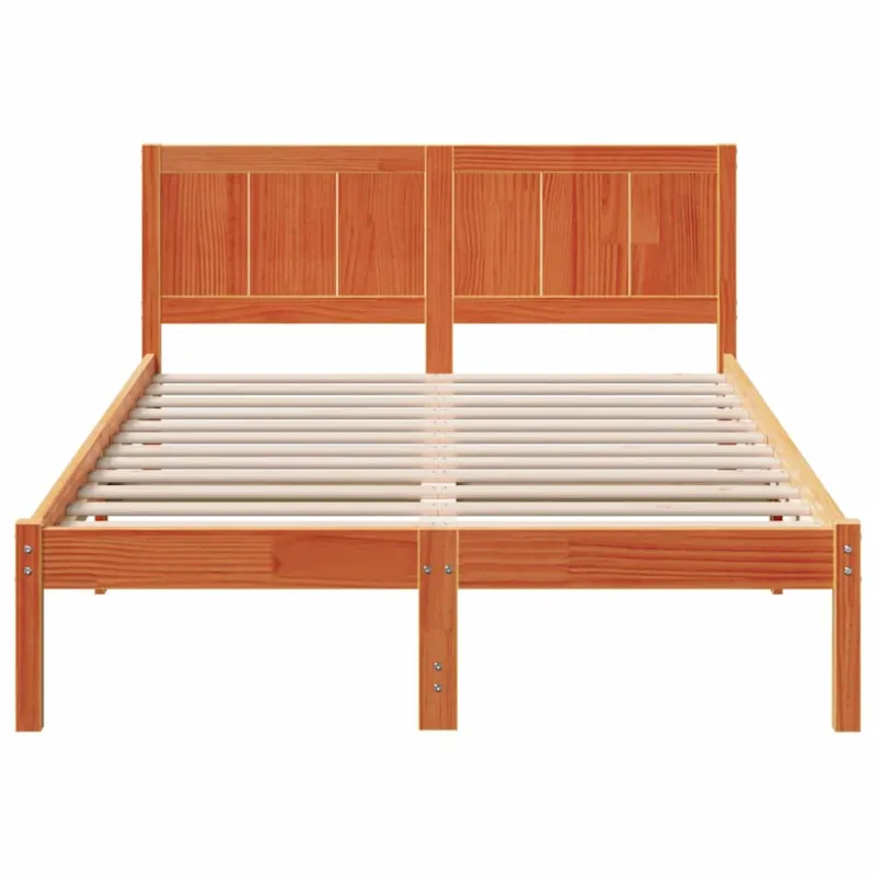 Lovos rėmas Ruda 140 x 190 cm Pušies medienos masyvas