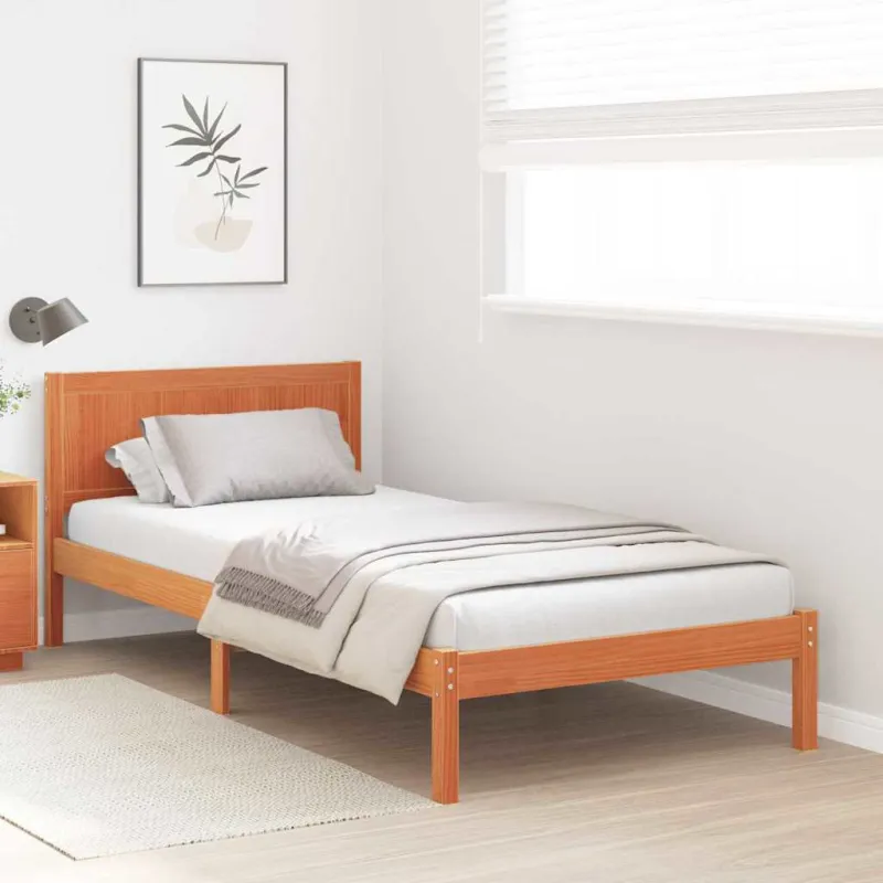Lovos rėmas Ruda 80 x 200 cm Pušies medienos masyvas