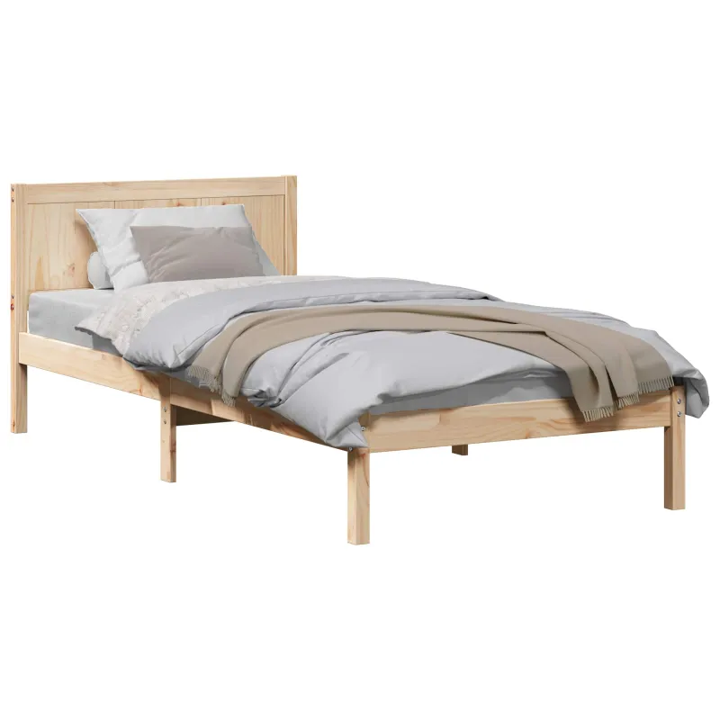 Lovos rėmas Ruda 90 x 200 cm Pušies medienos masyvas