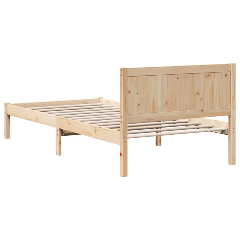 Lovos rėmas Ruda 100 x 200 cm Pušies medienos masyvas