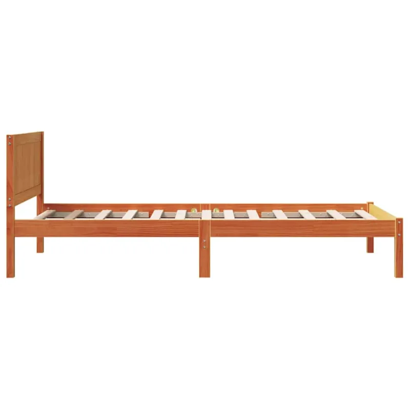 Lovos rėmas Ruda 75 x 190 cm Pušies medienos masyvas