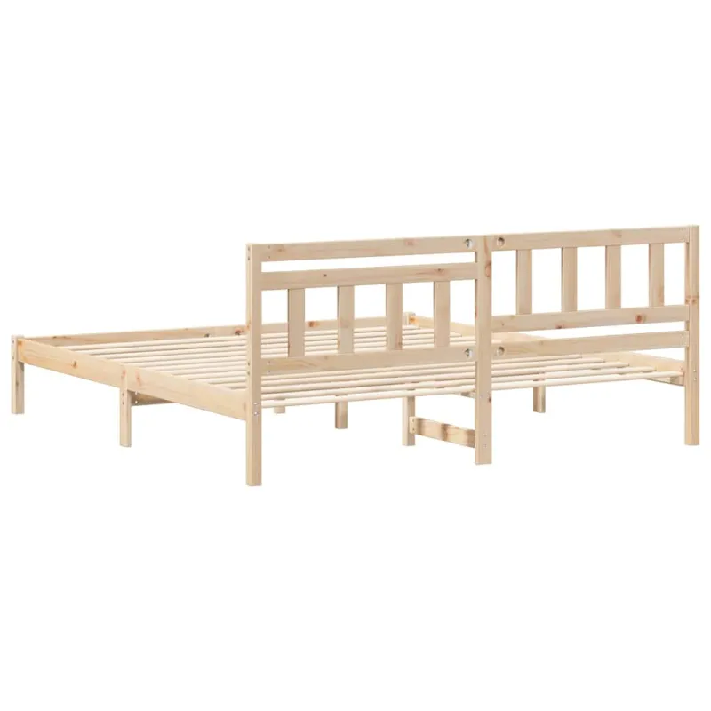 Lovos rėmas Ruda 180 x 200 cm Kietos pušies mediena
