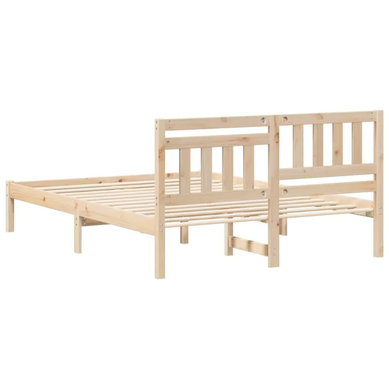 Lovos rėmas Ruda 140 x 190 cm Kietos pušies mediena