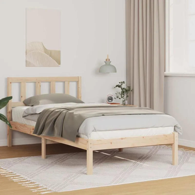 Lovos rėmas Ruda 90 x 190 cm Kietos pušies mediena