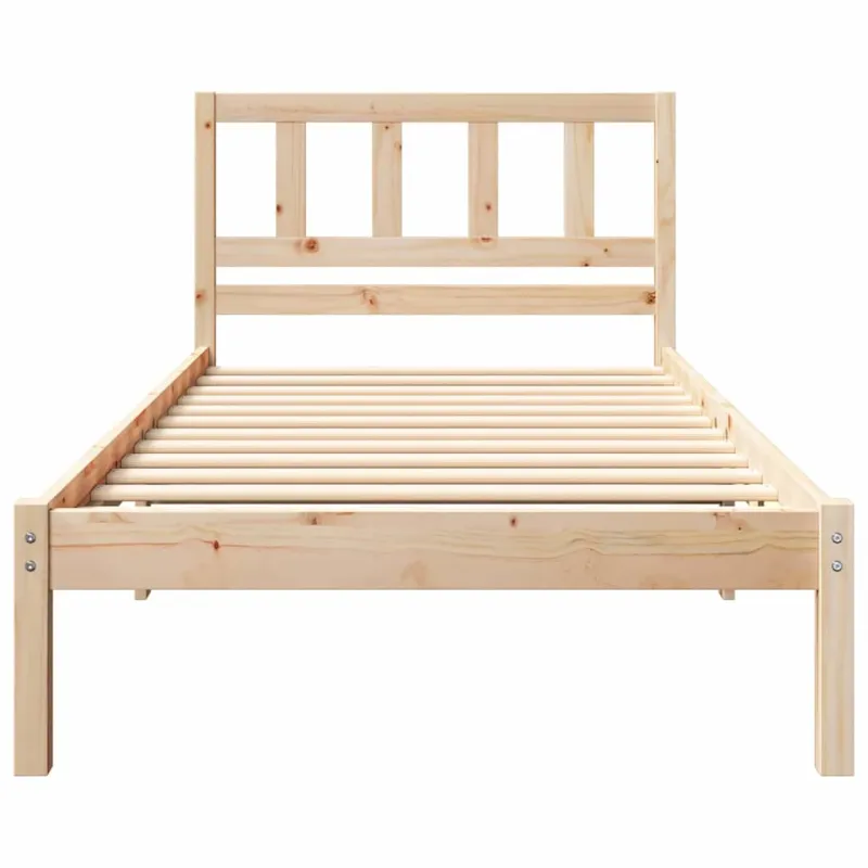 Lovos rėmas Ruda 75 x 190 cm Kietos pušies mediena