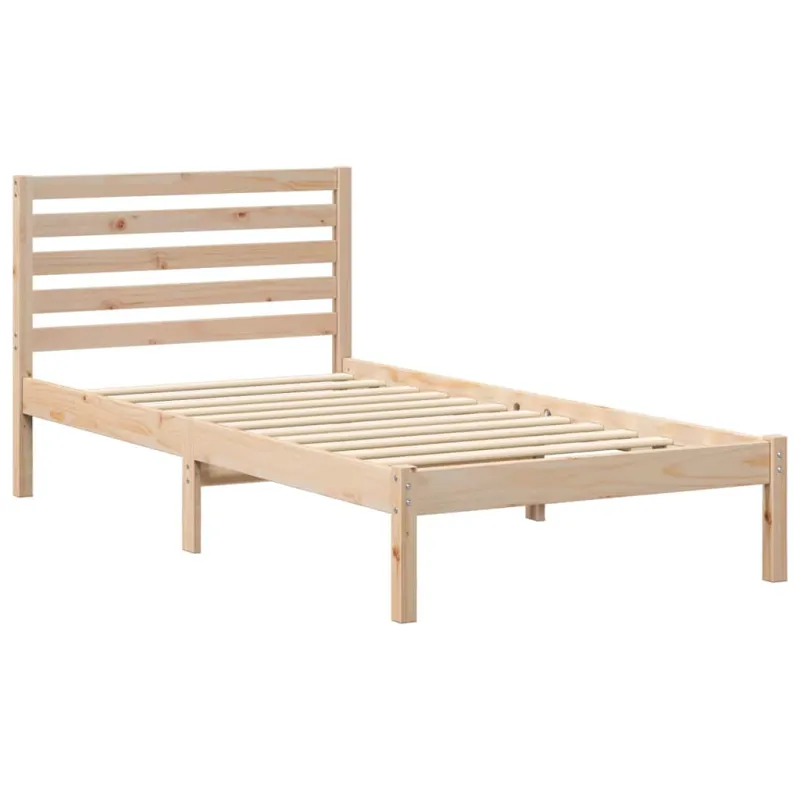 Lovos rėmas Ruda 75 x 190 cm Kietos pušies mediena