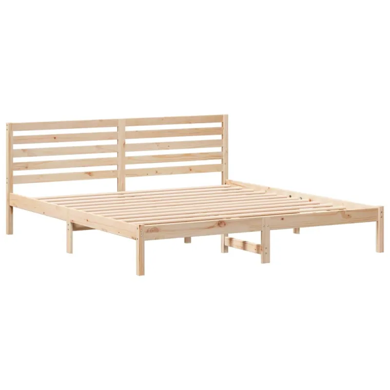 Lovos rėmas Ruda 180 x 200 cm Kietos pušies mediena