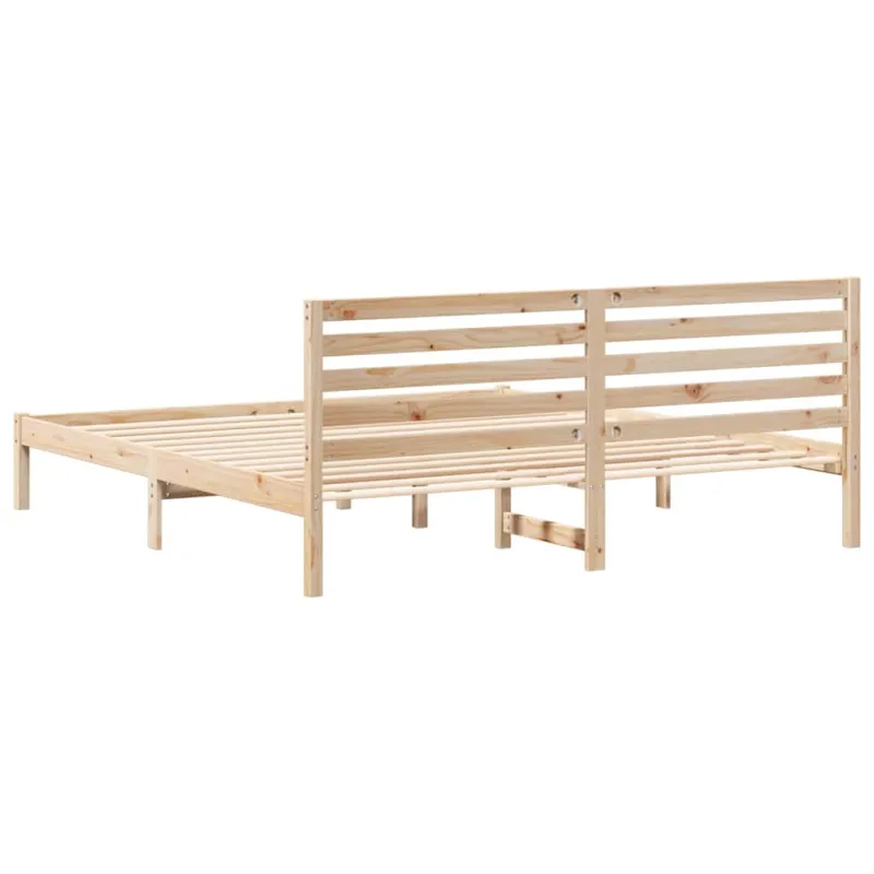 Lovos rėmas Ruda 180 x 200 cm Kietos pušies mediena