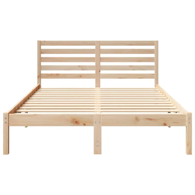 Lovos rėmas Ruda 120 x 190 cm Kietos pušies mediena