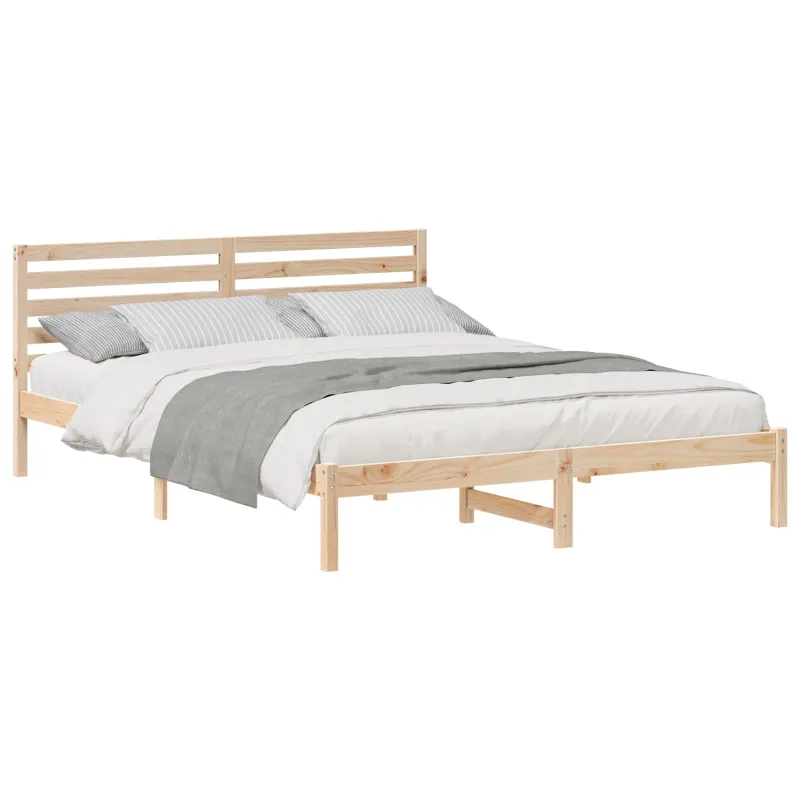 Lovos rėmas Ruda 160 x 210 cm Kietos pušies mediena