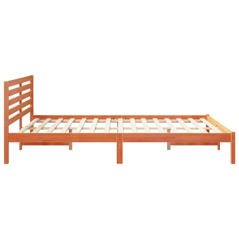 Lovos rėmas Vaško ruda 160 x 210 cm Kietos pušies mediena