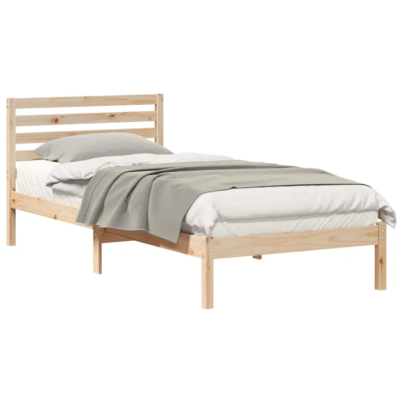 Lovos rėmas Ruda 80 x 220 cm Kietos pušies mediena