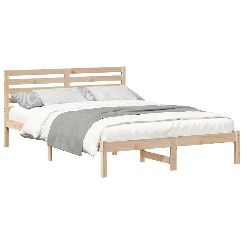 Lovos rėmas Ruda 140 x 220 cm Kietos pušies mediena