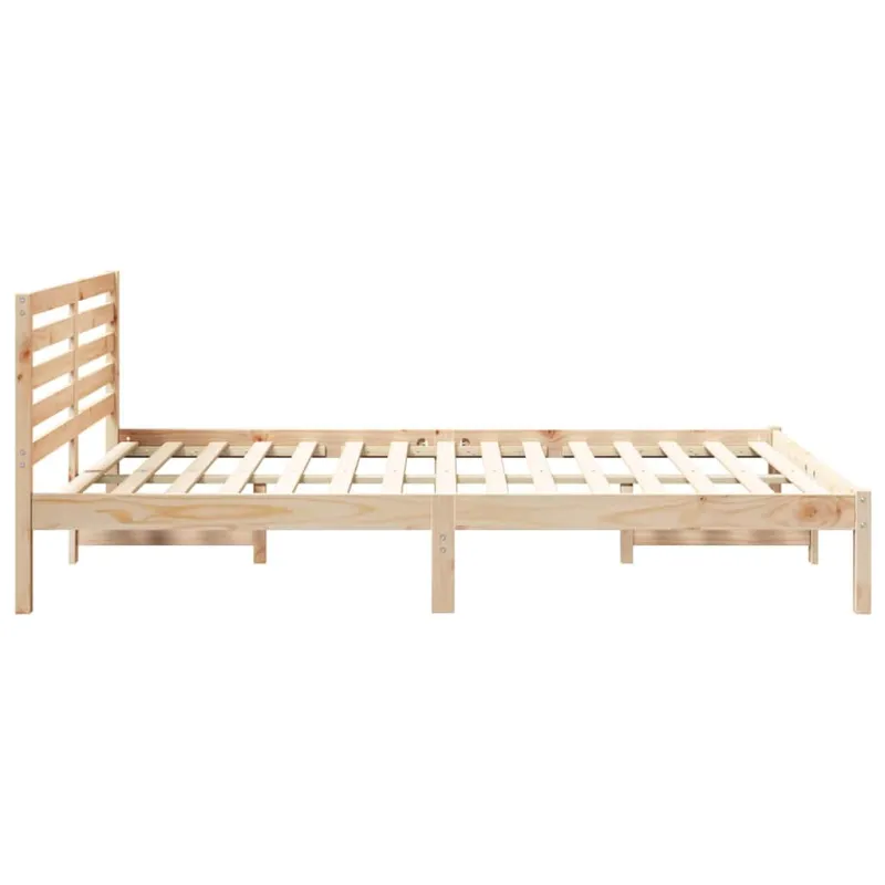 Lovos rėmas Ruda 140 x 220 cm Kietos pušies mediena