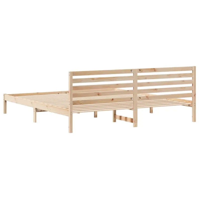 Lovos rėmas Ruda 180 x 220 cm Kietos pušies mediena
