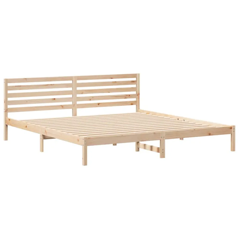 Lovos rėmas Ruda 200 x 220 cm Kietos pušies mediena
