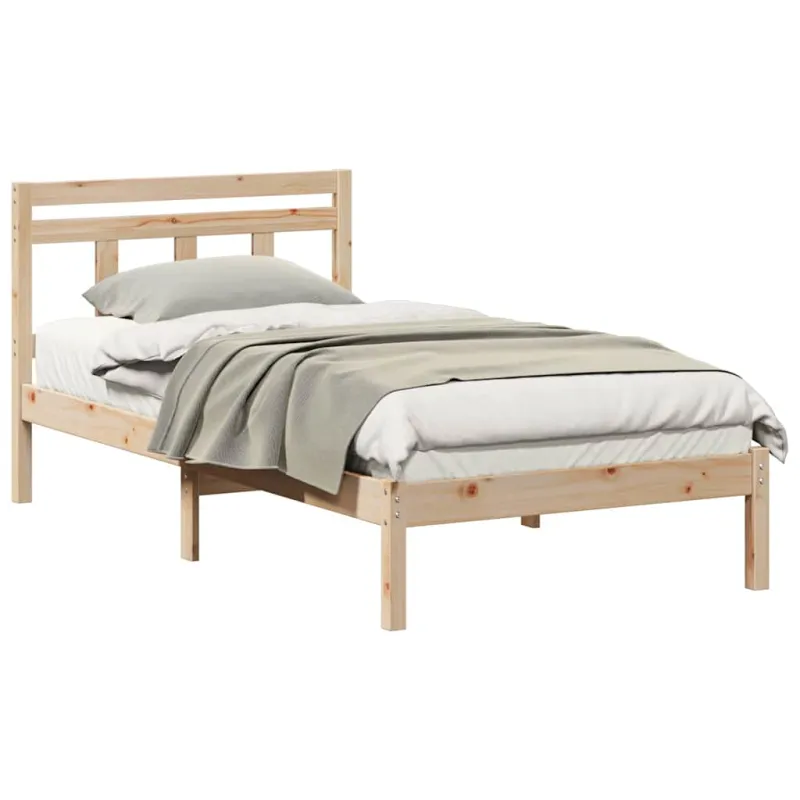 Lovos rėmas Ruda 90 x 190 cm Kietos pušies mediena