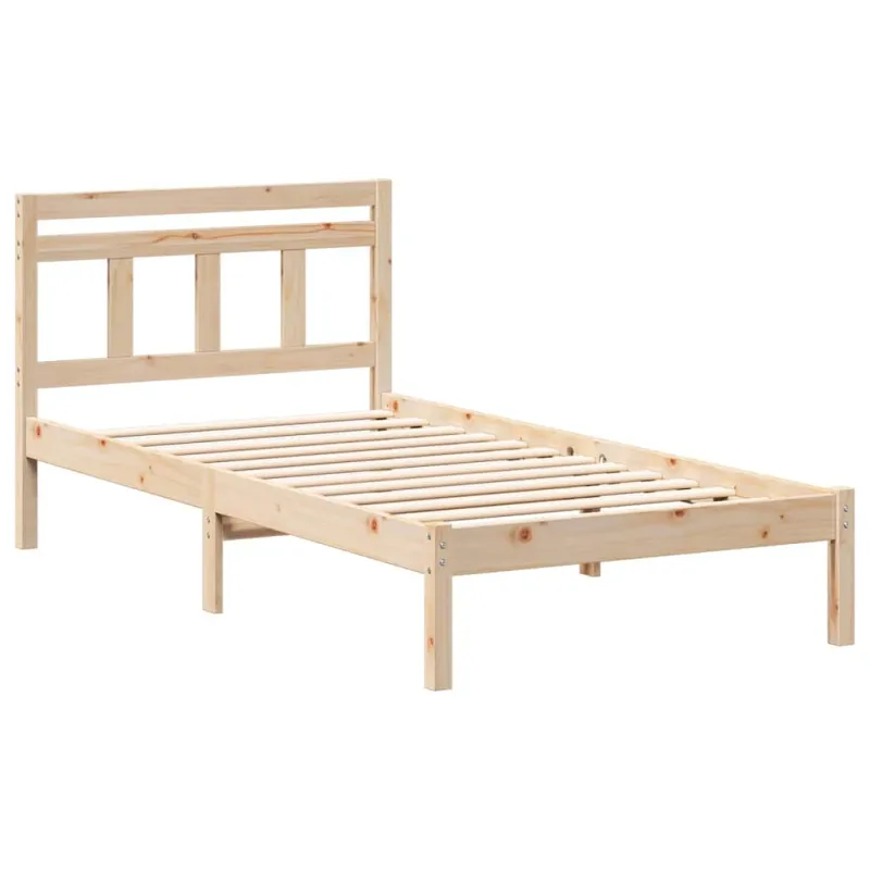 Lovos rėmas Ruda 90 x 190 cm Kietos pušies mediena