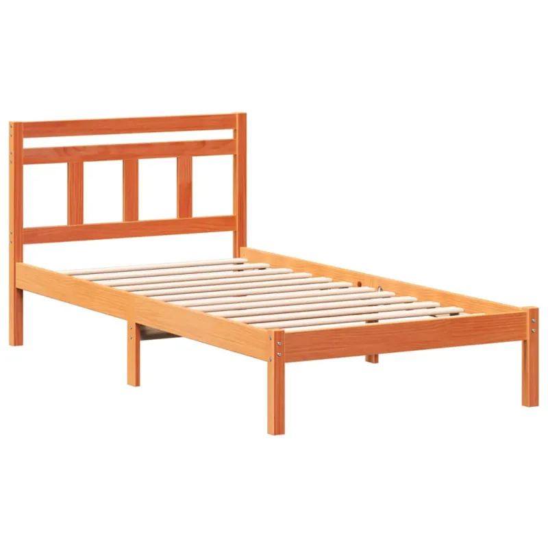 Lovos rėmas Ruda 90 x 190 cm Kietos pušies mediena