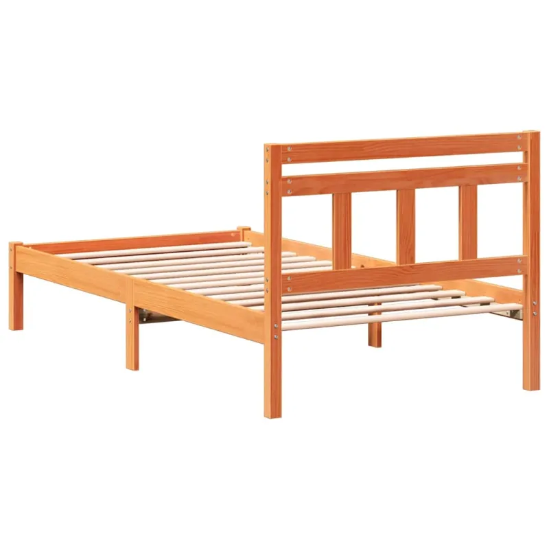 Lovos rėmas Ruda 90 x 190 cm Kietos pušies mediena
