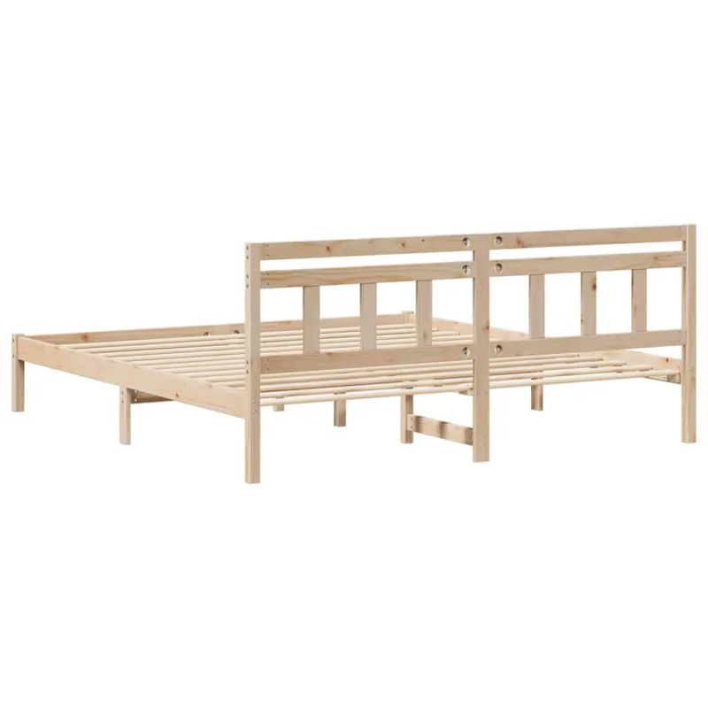 Lovos rėmas Ruda 180 x 200 cm Kietos pušies mediena