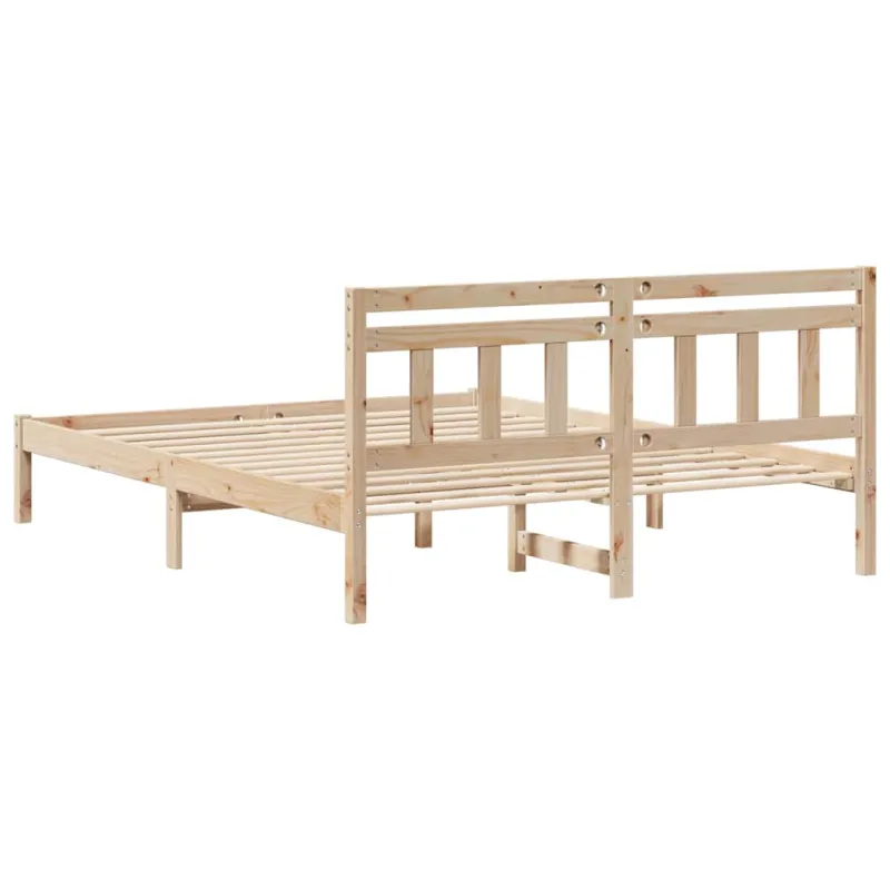 Lovos rėmas Ruda 140 x 200 cm Kietos pušies mediena